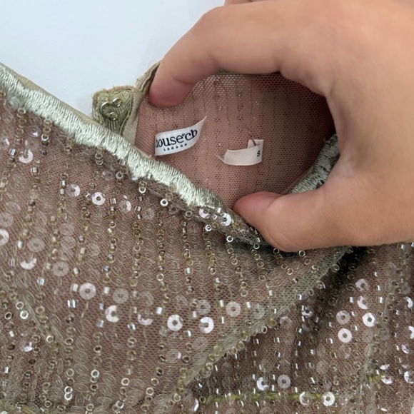 HOUSE OF CB Alondra Beaded Dress
Limited edition 
Size Small - Picture 4 of 6